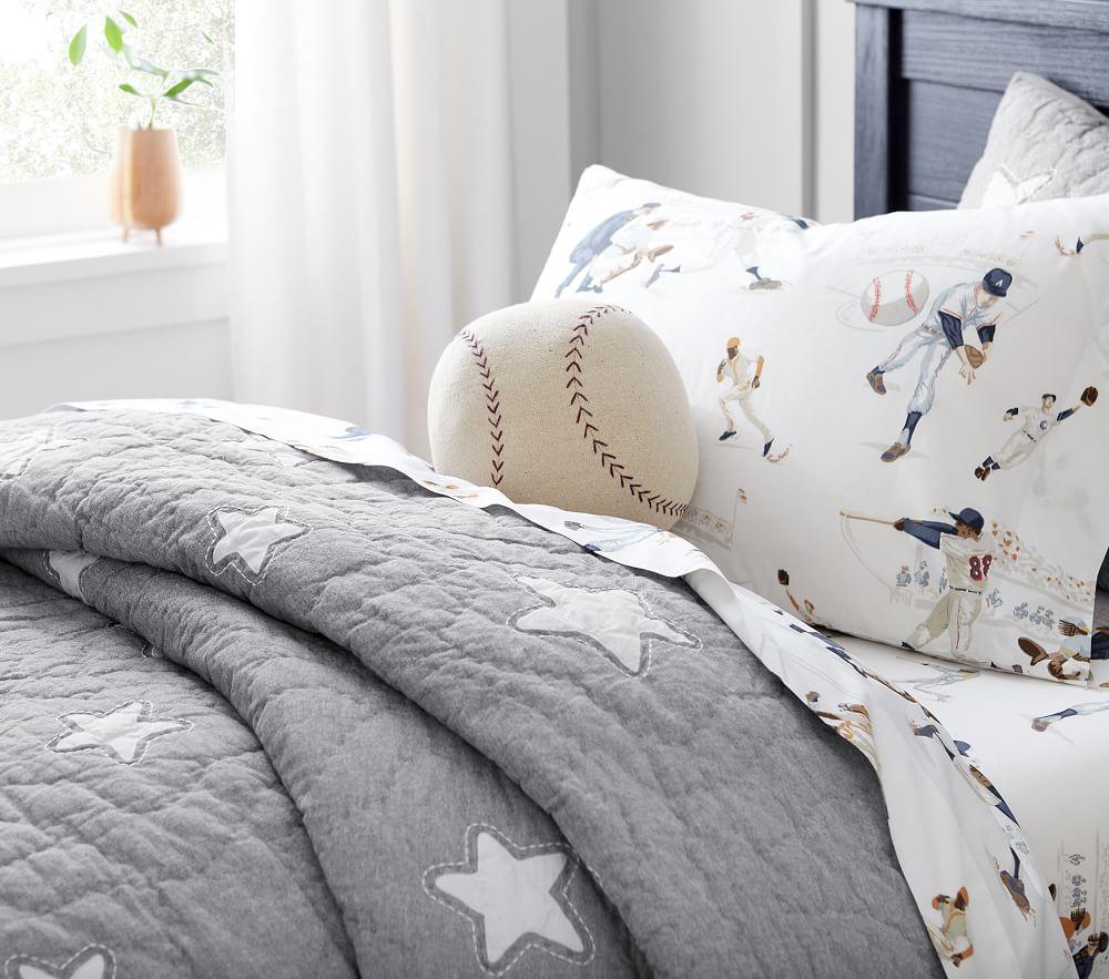 Shining Star Glow in the Dark Quilt Shams Pottery Barn Kids UK